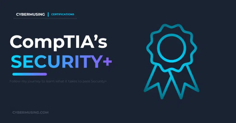 My CompTIA Security+ Journey